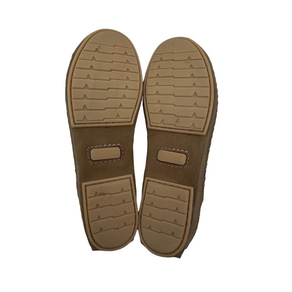 La Plume Brown Leather Slide Wedge Slip On Sandals Size 40 Women's - Picture 8 of 8